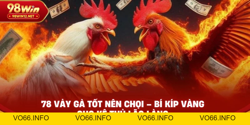 78 Vảy Gà Tốt Nên Chọi – Bí Kíp Vàng Cho Kê Thủ Lão Làng - VO66