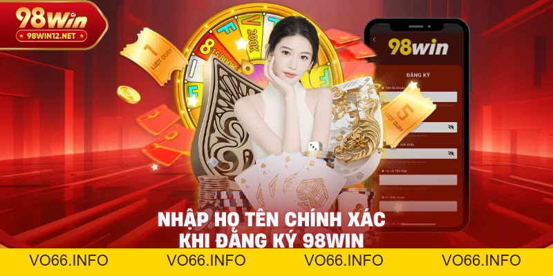 Hướng Dẫn Đăng Ký 98win Nhanh Chóng Và An Toàn - VO66